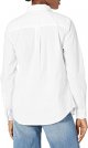 Women's Classic-Fit Long-Sleeve Button-Down Poplin Shirt